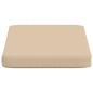Preview: 2-teilige Bankkissen VUGHT 2 pcs 100 % Polyester Creme
