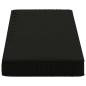 Preview: 1-teiliges Bankkissen VUGHT 100 % Polyester Schwarz