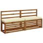 Preview: 2-teilige Bankkissen VUGHT 2 pcs 100 % Polyester Creme