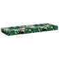 Preview: 2-teilige Bankkissen VUGHT 2 pcs 100 % Polyester Blattmuster