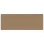 Preview: 1-teiliges Bankkissen VUGHT 100 % Polyester Taupe