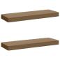 Preview: ARDEBO.de - 2-teilige Bankkissen VUGHT 2 pcs 100 % Polyester Taupe