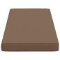 Preview: 2-teilige Bankkissen VUGHT 2 stk. 100 % Polyester Taupe