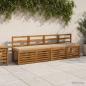 Preview: ARDEBO.de - 1-teiliges Bankkissen VUGHT 100 % Polyester Sand