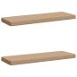 Preview: 2-teilige Bankkissen VUGHT 2 stk. 100 % Polyester Sand