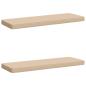 Preview: ARDEBO.de - 2-teilige Bankkissen VUGHT 2 stk. 100 % Polyester Creme