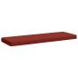 Preview: 1-teiliges Bankkissen VUGHT 100 % Polyester Rot 120 x 40 x 5 cm