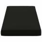 Preview: 1-teiliges Bankkissen VUGHT 100 % Polyester Schwarz
