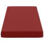 Preview: 1-teiliges Bankkissen VUGHT 100 % Polyester Weinrot