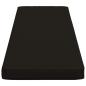 Preview: 2-teilige Bankkissen VUGHT 2 stk. 100 % Polyester Schwarz