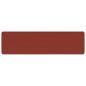 Preview: 1-teiliges Bankkissen VUGHT 100 % Polyester Rot 140 x 40 x 5 cm