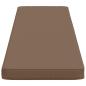 Preview: 1-teiliges Bankkissen VUGHT 100 % Polyester Taupe
