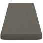Preview: 2-teilige Bankkissen VUGHT 2 stk. 100 % Polyester Grau