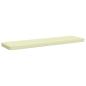 Preview: 2-teilige Bankkissen VUGHT 2 stk. 100 % Polyester Creme
