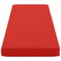 Preview: 2-teilige Bankkissen VUGHT 2 stk. 100 % Polyester Rot