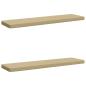 Preview: ARDEBO.de - 2-teilige Bankkissen VUGHT 2 stk. 100 % Polyester Beige