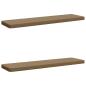 Preview: ARDEBO.de - 2-teilige Bankkissen VUGHT 2 stk. 100 % Polyester Taupe