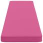 Preview: 2-teilige Bankkissen VUGHT 2 stk. 100 % Polyester Rosa