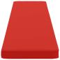 Preview: 1-teiliges Bankkissen VUGHT 100 % Polyester Rot 170 x 40 x 5 cm