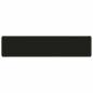 Preview: 1-teiliges Bankkissen VUGHT 100 % Polyester Schwarz