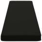 Preview: 2-teilige Bankkissen VUGHT 2 stk. 100 % Polyester Schwarz