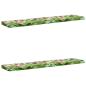 Preview: 2-teilige Bankkissen VUGHT 2 stk. 100 % Polyester Mehrfarbig