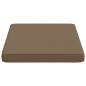 Preview: 1-teiliges Bankkissen VUGHT 100 % Polyester Taupe