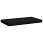 Preview: 1-teiliges Bankkissen VUGHT 100 % Polyester Schwarz
