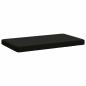 Preview: ARDEBO.de - 1-teiliges Bankkissen VUGHT 100 % Polyester Schwarz