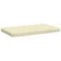 Preview: 2-teilige Bankkissen VUGHT 2 stk. 100 % Polyester Creme