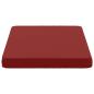 Preview: 1-teiliges Bankkissen VUGHT 100 % Polyester Weinrot