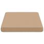 Preview: 2-teilige Bankkissen VUGHT 2 stk. 100 % Polyester Sand