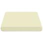 Preview: 2-teilige Bankkissen VUGHT 2 stk. 100 % Polyester Creme