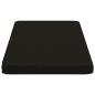 Preview: 1-teiliges Bankkissen VUGHT 100 % Polyester Schwarz