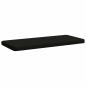 Preview: 2-teilige Bankkissen VUGHT 2 stk. 100 % Polyester Schwarz