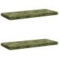 Preview: 2-teilige Bankkissen VUGHT 2 stk. 100 % Polyester Blattdesign