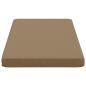 Preview: 2-teilige Bankkissen VUGHT 2 stk. 100 % Polyester Taupe