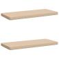 Preview: ARDEBO.de - 2-teilige Bankkissen VUGHT 2 stk. 100 % Polyester Creme