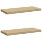 Preview: ARDEBO.de - 2-teilige Bankkissen VUGHT 2 stk. 100 % Polyester Beige
