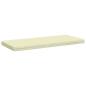 Preview: 1-teiliges Bankkissen VUGHT 100 % Polyester Creme
