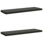 Preview: ARDEBO.de - 2-teilige Bankkissen VUGHT 2 stk. 100 % Polyester Anthrazit