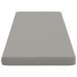 Preview: 1-teiliges Bankkissen VUGHT 100 % Polyester Grau