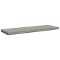 Preview: 1-teiliges Bankkissen VUGHT 100 % Polyester Grau