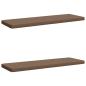 Preview: ARDEBO.de - 2-teilige Bankkissen VUGHT 2 stk. 100 % Polyester Taupe