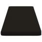 Preview: 2-teilige Bankkissen VUGHT 2 stk. 100 % Polyester Schwarz