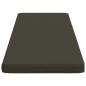 Preview: 1-teiliges Bankkissen VUGHT 100 % Polyester Anthrazit