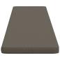 Preview: 2-teilige Bankkissen VUGHT 2 stk. 100 % Polyester Grau