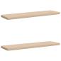Preview: ARDEBO.de - 2-teilige Bankkissen VUGHT 2 stk. 100 % Polyester Creme