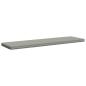 Preview: 2-teilige Bankkissen VUGHT 2 stk. 100 % Polyester Grau