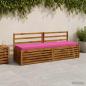 Preview: ARDEBO.de - 1-teiliges Bankkissen VUGHT 100 % Polyester Rosa
